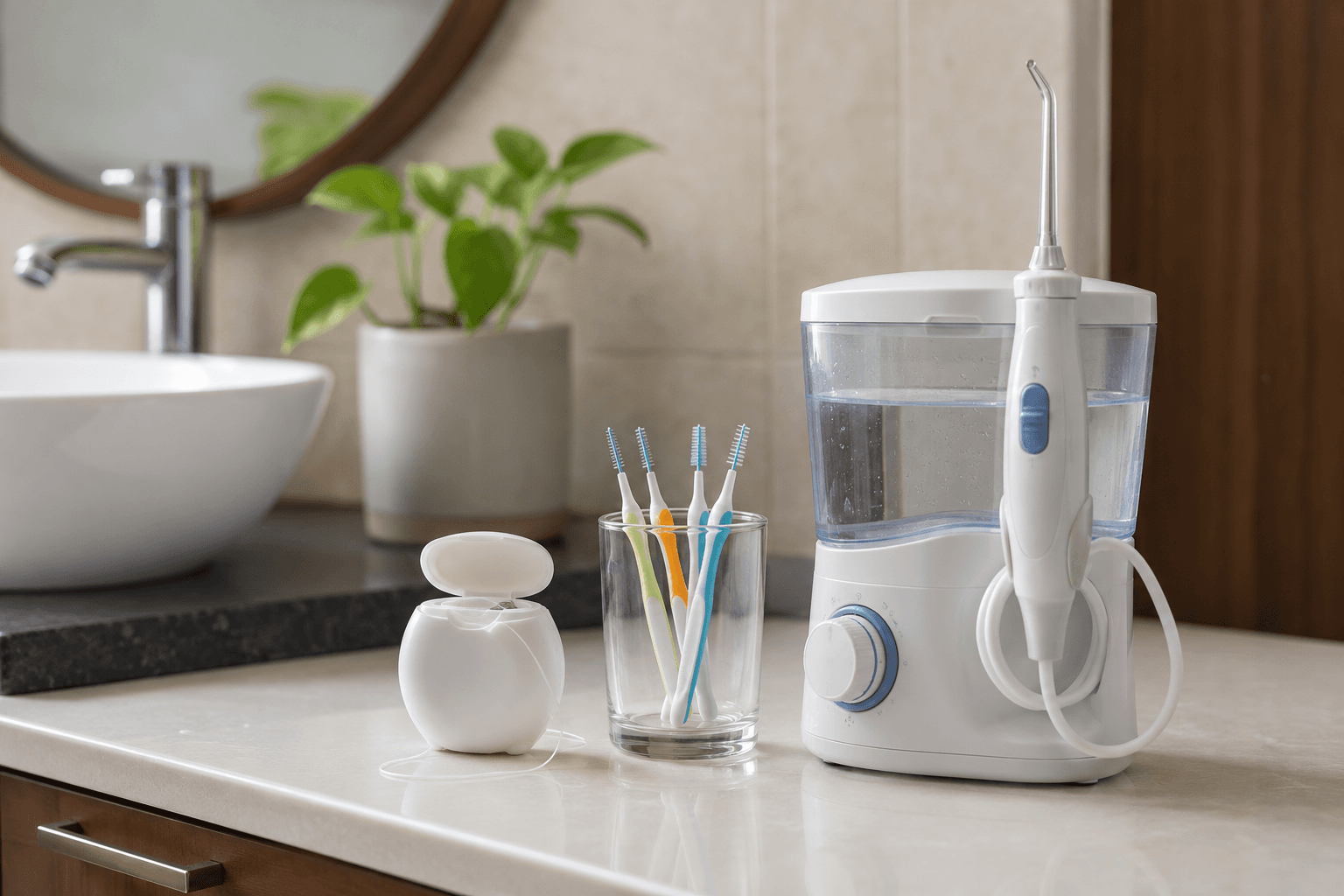 Floss, interdental brushes, water flossers: what actually works