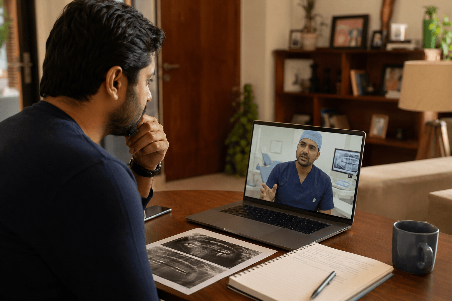 The video consultation: what it can settle before you travel
